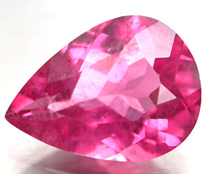 Turmalina rosa natural grande sin tratar de 3,21 ct
