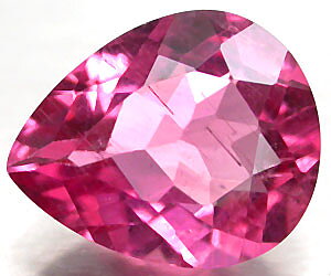 Piedra preciosa de turmalina rosa natural genuina de lujo grande de 3,21 ct