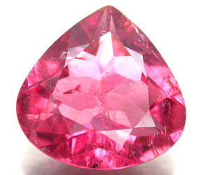 Turmalina rosa natural genuina muy grande de 4,04 ct