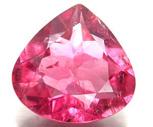 Turmalina rosa natural genuina muy grande de 4,04 ct