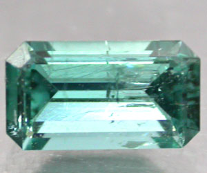 Piedra preciosa de turmalina elbita paraiba natural genuina de rareza de 0,47 ct - 3
