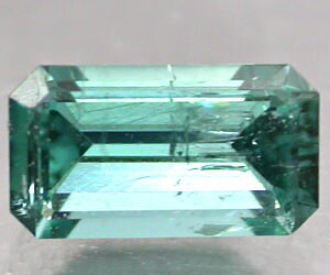 Piedra preciosa de turmalina elbita paraiba natural genuina de rareza de 0,47 ct