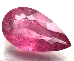 Turmalina rosa natural genuina de lujo grande de 3,22 quilates - 3