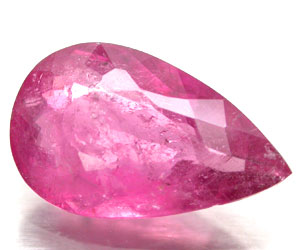 Piedra preciosa de turmalina rosa genuina grande y hermosa de 3,07 ct - 3