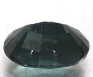 Piedra preciosa de turmalina verde azul genuina muy rara de 1,10 ct - 2