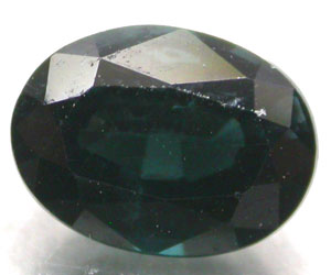 Piedra preciosa de turmalina verde azul genuina muy rara de 1,10 ct - 3