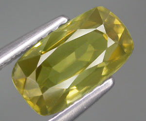 Piedra preciosa de turmalina amarilla de oro natural inusual grande de 2,24 ct - 3