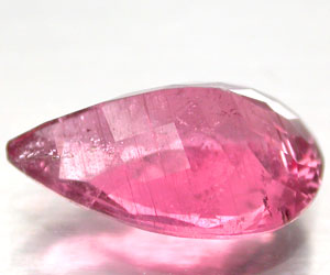 Piedra preciosa de turmalina rosa natural genuina de lujo grande de 2,67 ct - 2