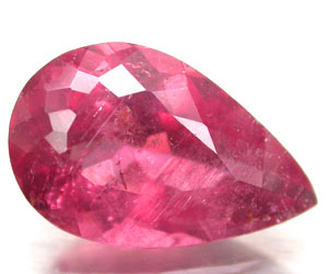Piedra preciosa de turmalina rosa natural genuina de lujo grande de 2,67 ct - 3