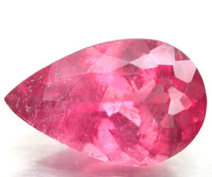 Piedra preciosa de turmalina rosa natural genuina de lujo grande de 2,67 ct