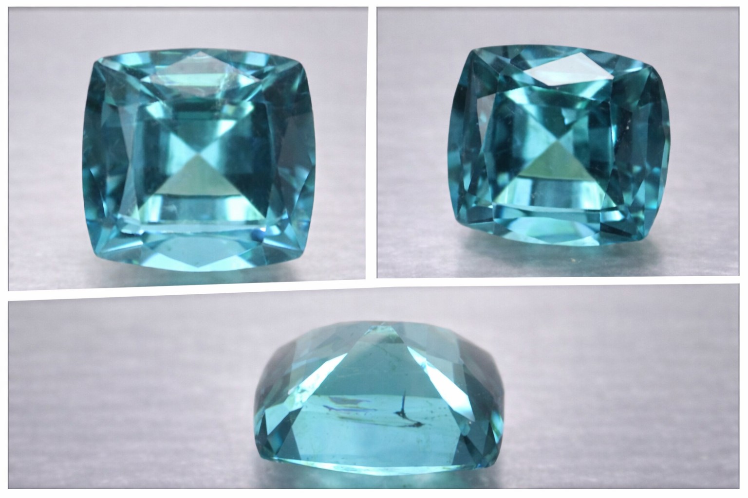 Turmalina azul genuina de alta calidad natural extremadamente rara - 4