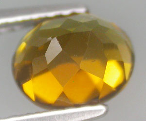 Piedra preciosa de turmalina naranja fuego natural muy rara de 1,25 ct - 2