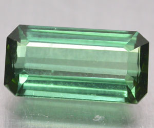 Piedra preciosa de turmalina verde neón genuina rara de 1,68 ct - 3