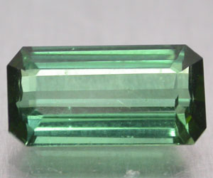 Piedra preciosa de turmalina verde neón genuina rara de 1,68 ct