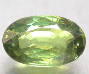 Piedra preciosa de turmalina de tres colores muy rara de 1,42 ct