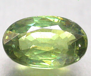 Piedra preciosa de turmalina de tres colores muy rara de 1,42 ct