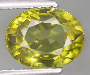Hermosa piedra preciosa de turmalina verde natural de 2,72 ct