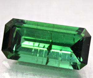 Piedra preciosa de turmalina azul verde indigolita genuina rara de 1,72 ct - 3
