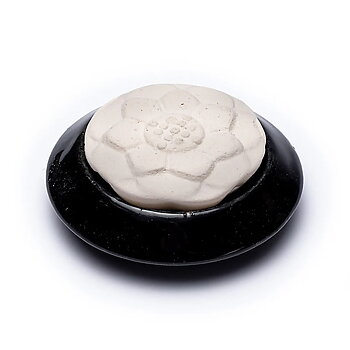 2 st Aromasten Diffuser  Diffuser Lotus med svart bas