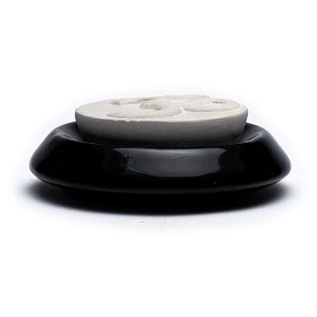 2 st Aromasten Diffuser Ohm Svart bas