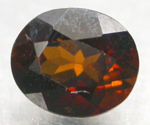 Turmalina roja anaranjada de fuego natural muy rara - 3