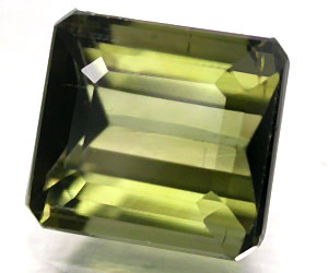 Turmalina verde natural de calidad perfecta de lujo de 1,57 ct - 3