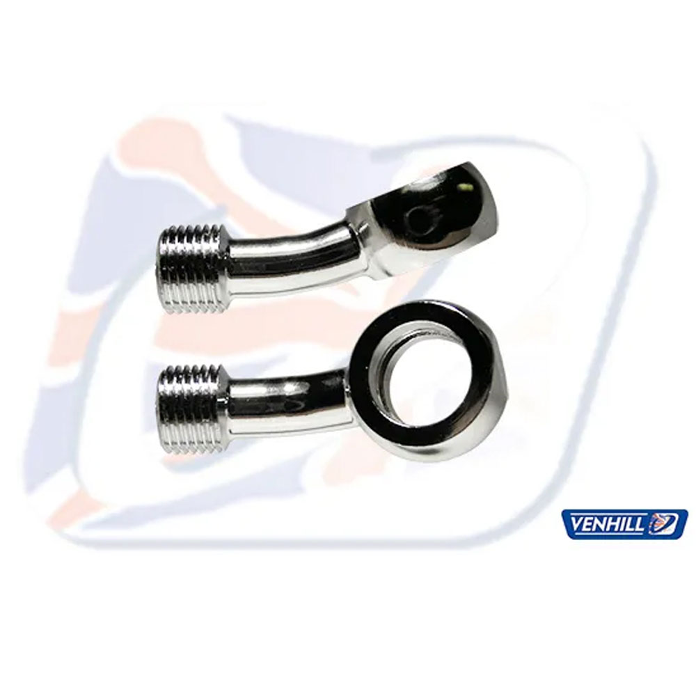 Venhill Banjo Krom - M10 - 20 Grader + 20 Grader Höger Böj