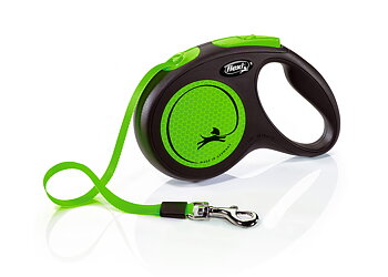 Flexi Neon reflex -  Medium - Green