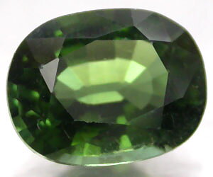 Turmalina verde natural de lujo sin tratar de 1,12 ct