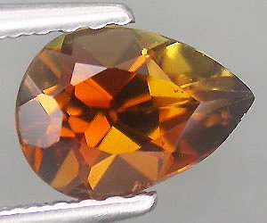 Piedra preciosa de turmalina imperial natural genuina rara