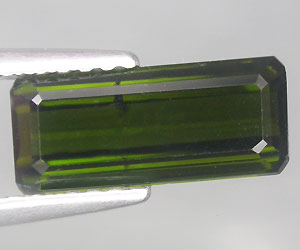 Piedra preciosa de turmalina verde muy hermosa de 1,72 ct - 3