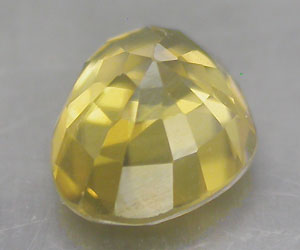 Piedra preciosa de turmalina amarilla genuina muy rara de 1,78 ct - 2