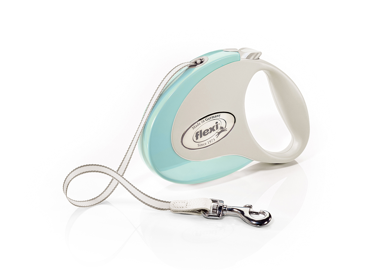 Flexi Style M, 5M, band - max 25 kg (Rosa)
