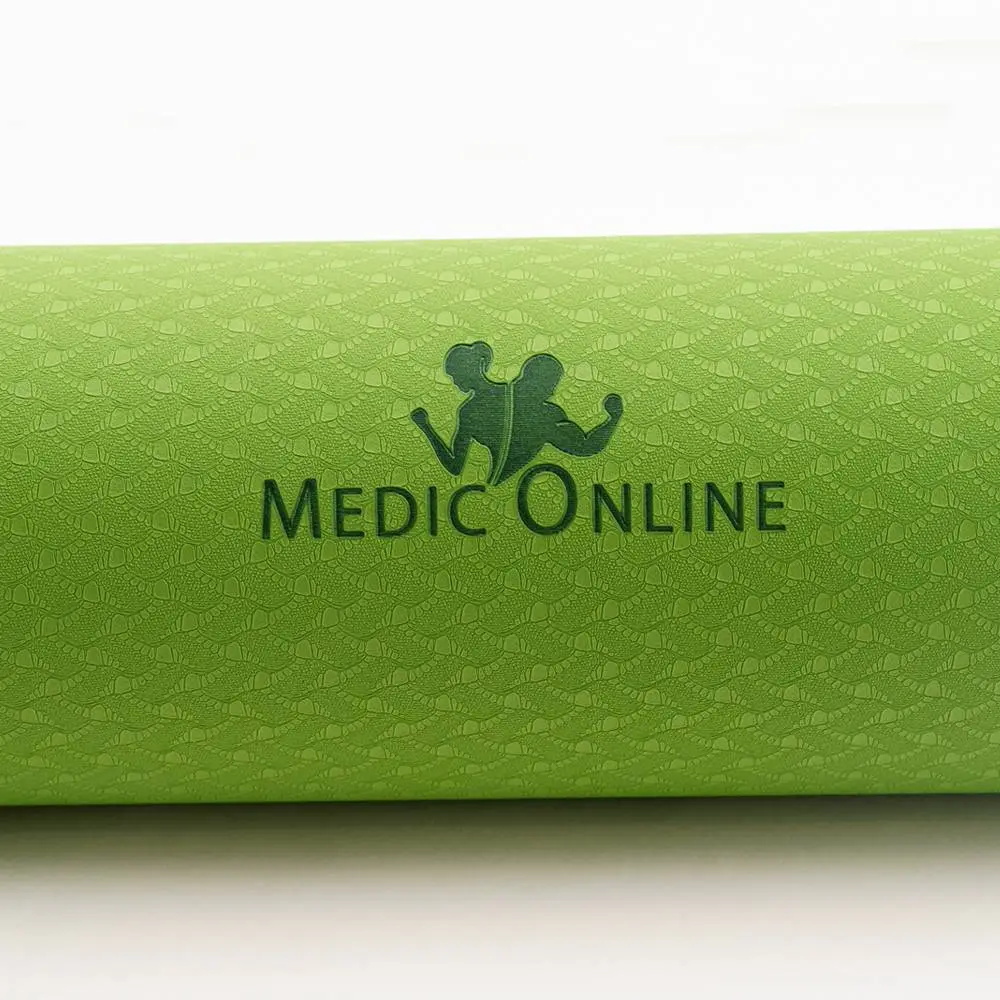 Yogamatte 6 mm for både nybegynnere og avansert yoga. - 6