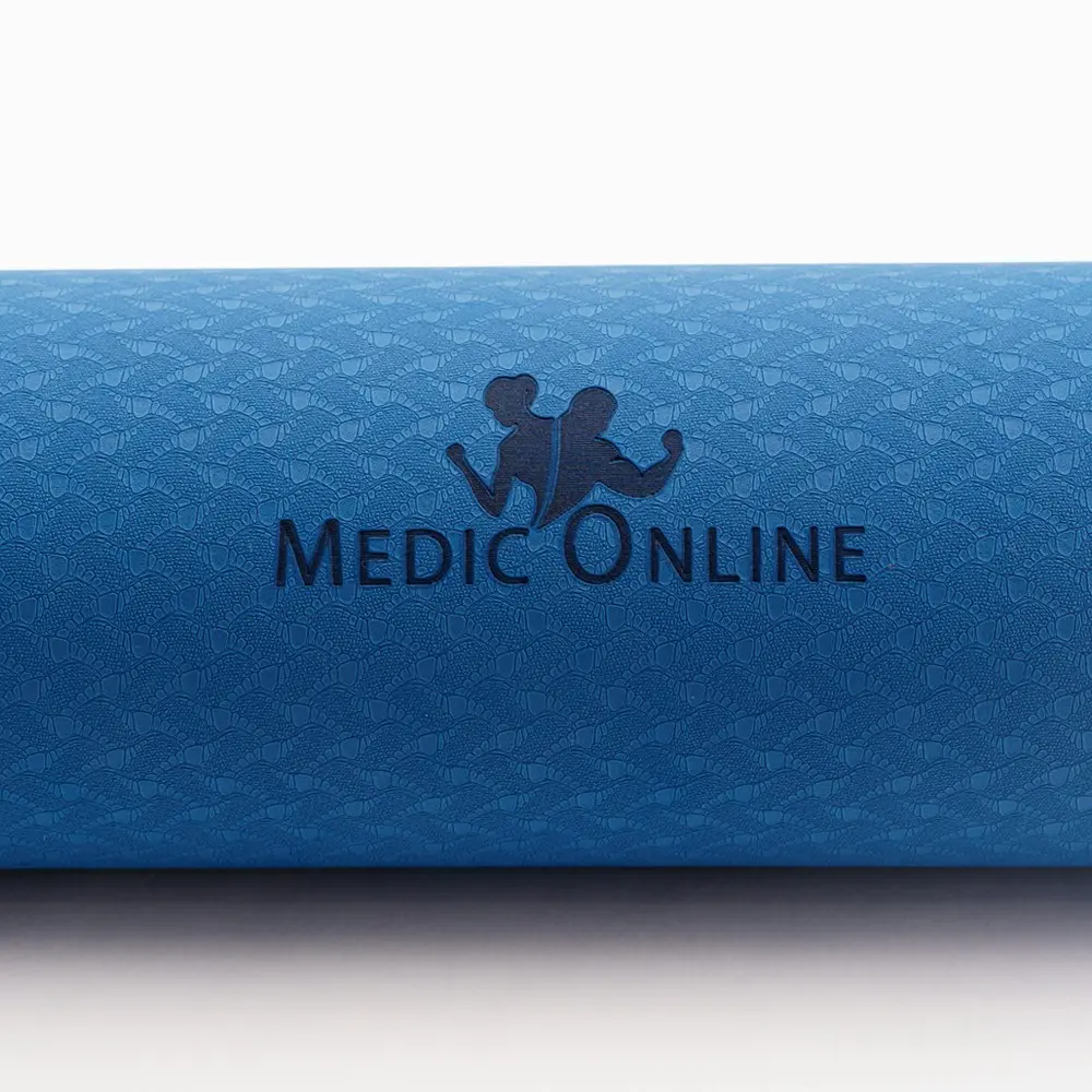 Yogamatte 6 mm for både nybegynnere og avansert yoga. - 4
