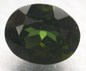 Lujosa piedra preciosa de turmalina verde cromada natural perfecta - 3