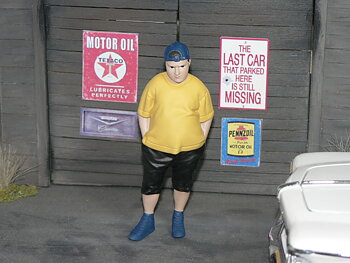Figur Car Meet 1  Figur II 1:18  American Diorama