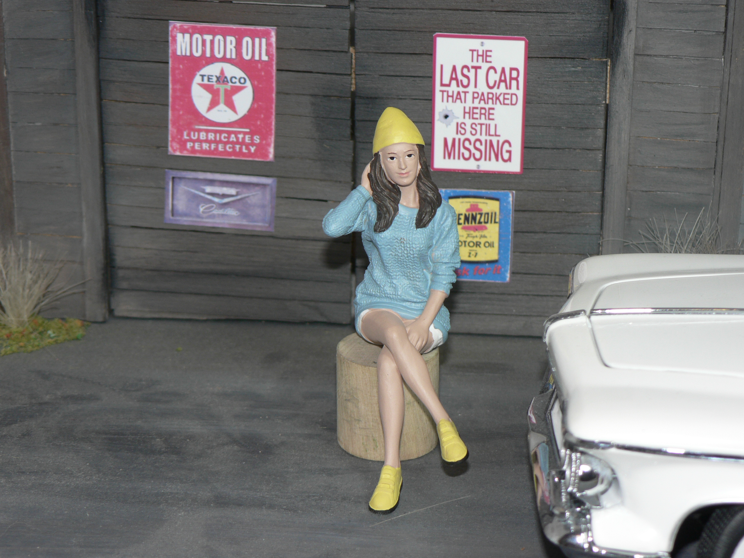 Figur Car Meet 1  Figur III 1:18  American Diorama