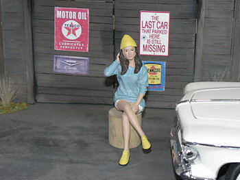 Figur Car Meet 1  Figur III 1:18  American Diorama