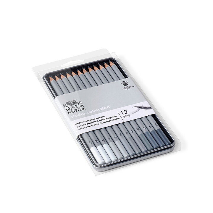Winsor & Newton Medium Graphite Pencils