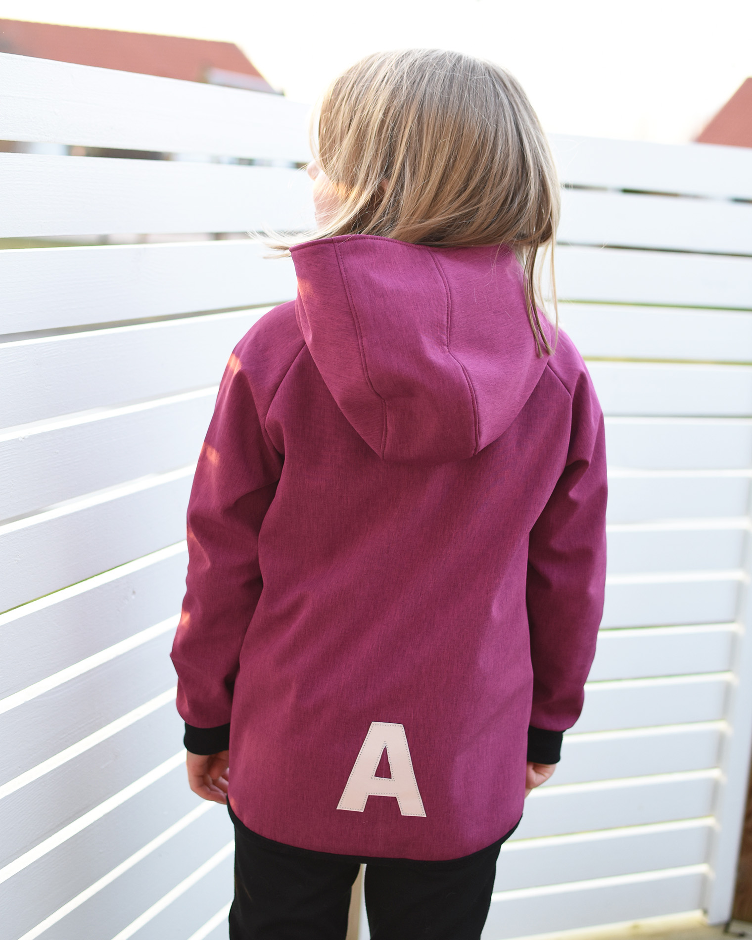 SOFTSHELL - MELANGE FUCHSIA - 3