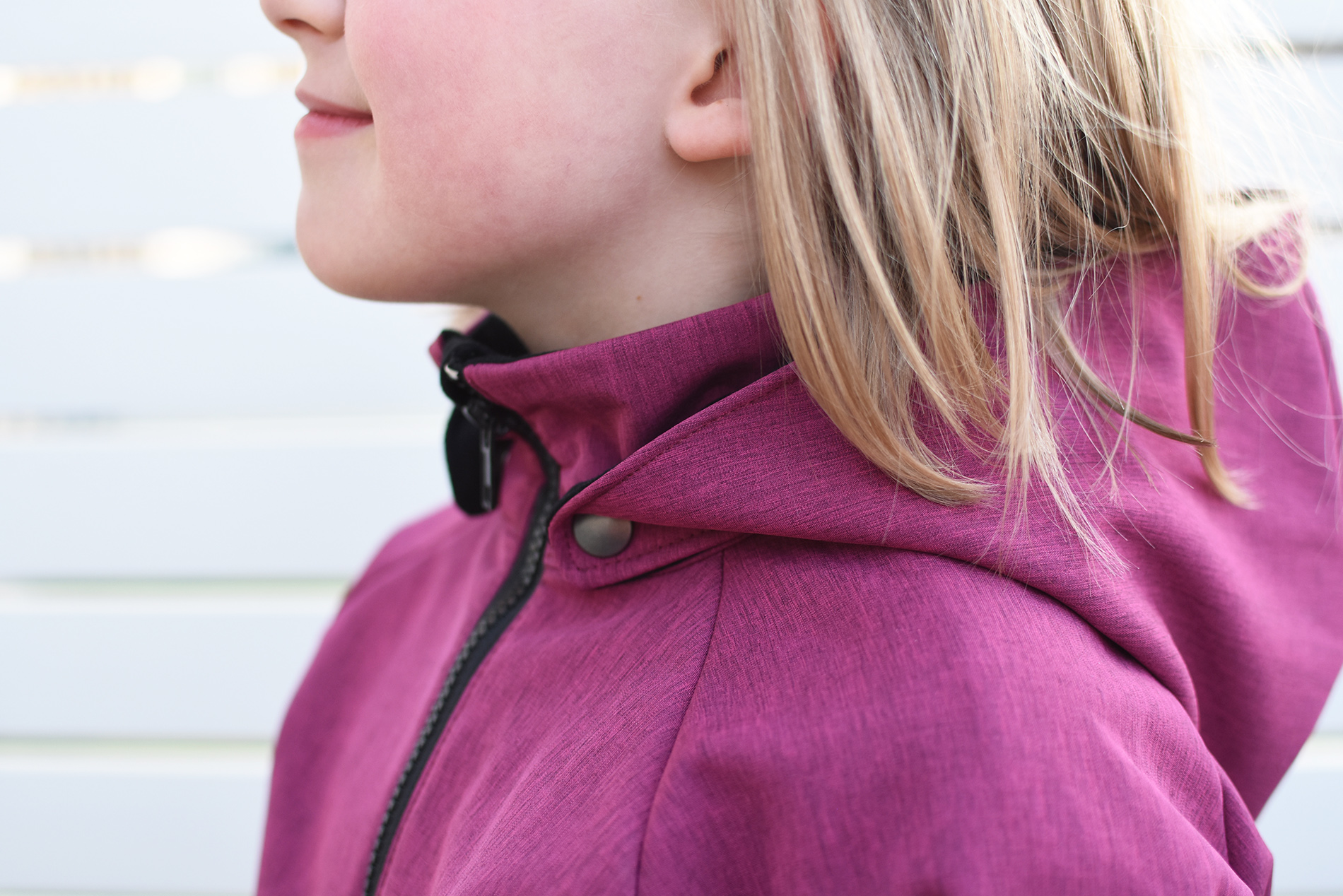 SOFTSHELL - MELANGE FUCHSIA - 4
