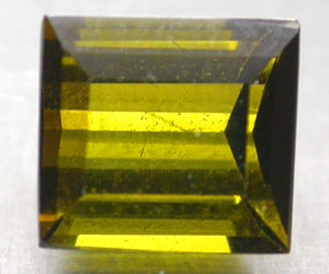 Piedra preciosa de turmalina verde amarillo natural deliciosa de 1,14 ct