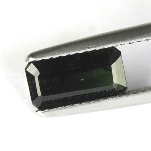 Piedra preciosa de turmalina verde natural genuina de 1,93 ct