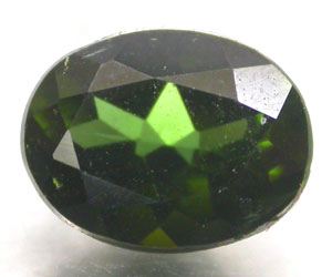 Piedra preciosa de turmalina verde natural maravillosamente hermosa de 1,07 ct - 3