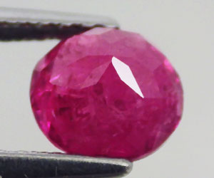 Delicious 6mm Round Natural Pink Tourmaline Gemstone - 2