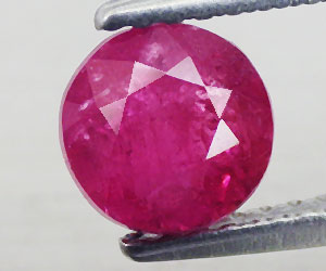 Delicious 6mm Round Natural Pink Tourmaline Gemstone - 3