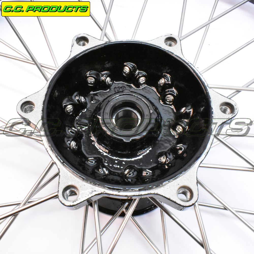 Spoke Set Suzuki DR 650 R 19x2,15 91-92 Front wheel (6-bolt brake disc) - 4