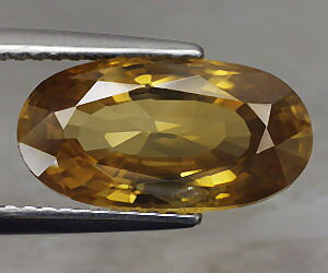 5.88 ct piedra preciosa de circón imperial genuina natural rara grande