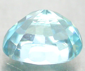 1,55 ct brillante hermosa piedra preciosa de circón azul de alta calidad - 2